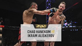 Chad Hanekom vs Ikram Aliskerov | FREE MMA Fight | BRAVE CF 10