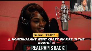 🚨 NONCHHALANT WENT CRAZY ON FIRE IN THE BOOTH! 🇺🇸 REACTION 🔥