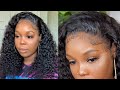 CURLY LACE WIG PREP AND MELTDOWN | Beauty Forever Hair