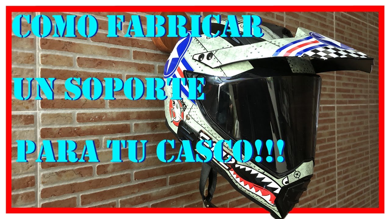 Soporte de pared para casco de motocicleta perchero para casco de