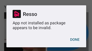 app not installed as package appears to be invalid screenshot 5
