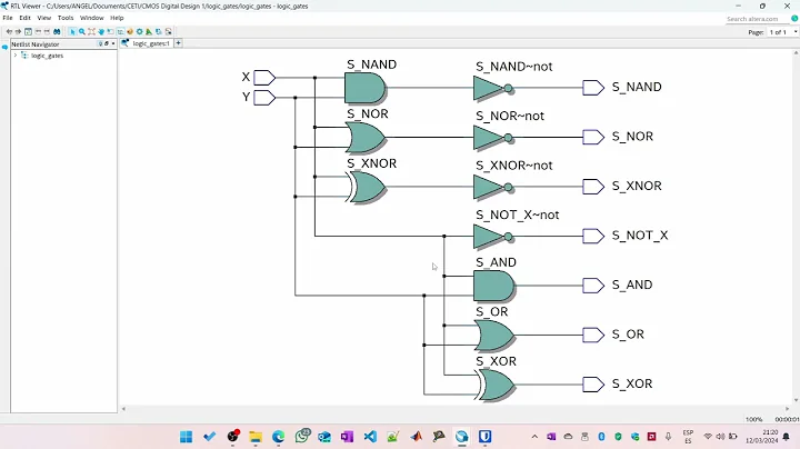 인텔 FPJ DA10 라이트를 이용한 논리 회로 모델링