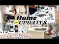 HOME UPDATE | NEW COUNTERTOPS?! | NEW HOME DECOR | RH DUPE | CLEAN WITH ME | PERFECT BAR STOOLS !