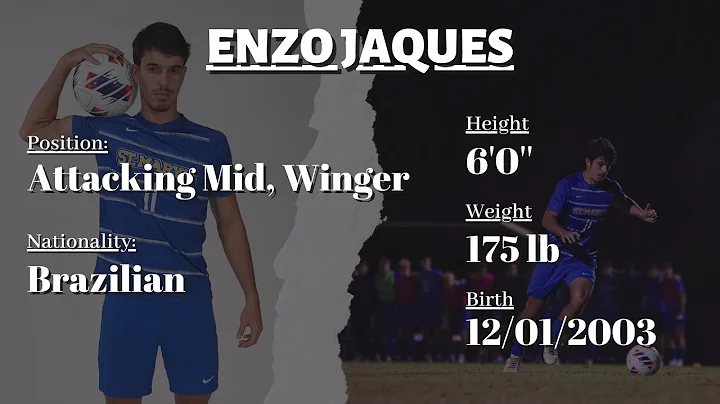 ENZO JAQUES HIGHLIGHTS - STMU JUNIOR YEAR 2024