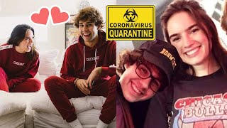 Lockdown with David Dobrik and the Vlog Squad (Natalie wants a kiss from David)