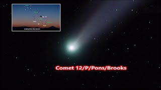 Heads Up Devil Comet 12 P Pons Brooks Is Visible After Sunset