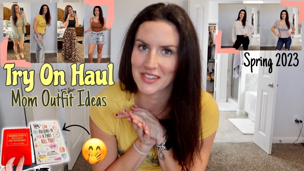 TIME FOR A REVAMP! SPRING Try On Haul Mom Style Outfits! Thrifting