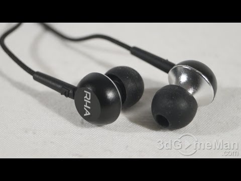 #1421 - RHA MA350 Noise Isolating Aluminum Earphones Video Review