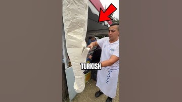 Why is Turkish Icecream So Hard? #shorts