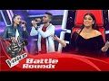 The Battles : Sadeep V Sanchana | Dam Patin La (දම් පාටින් ලා) | The Voice Teens Sri Lanka