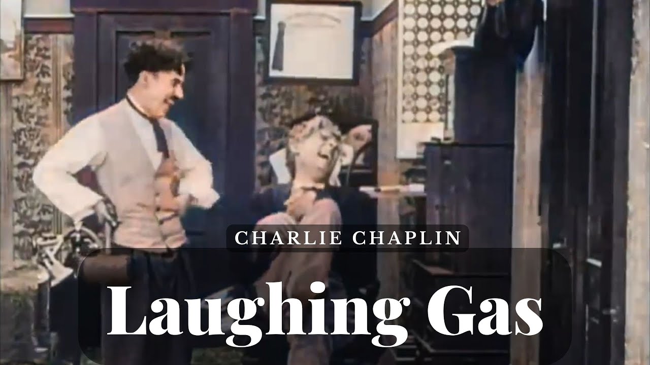 Laughing Gas • Busy Little Dentist • 1914 • Color • Charlot Dentiste