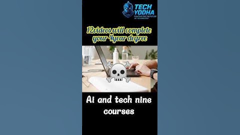 💻 These 12 Free YouTube Videos = 4-Year Degree 🔥 #TechYodha #ai #tech #shorts #techtutorials#viral