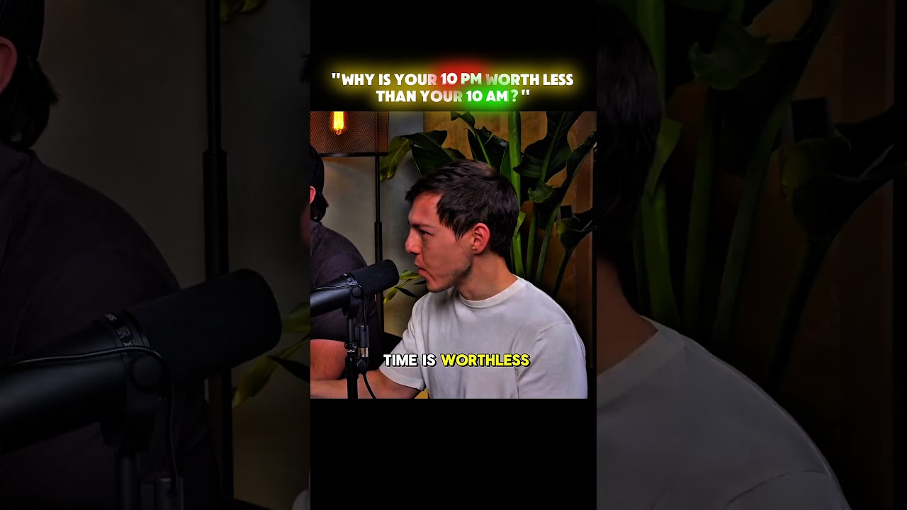 Watching this made me question how i do things with my time #time #podcastclips #advice