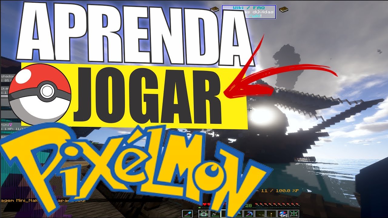 Guia para iniciantes no Minecraft Pixelmon #pokemon #minecraft