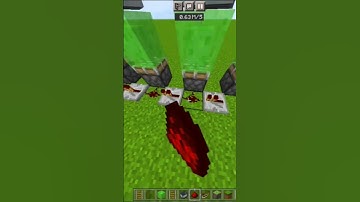 Minecraft minecart wave build hack|#shorts#minecraft