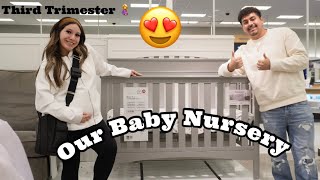 Getting Our Baby Nursery Room Ready & Richie Surprises Me With MOMCOZY! *FIRST TIME PARENTS*