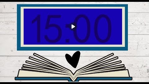 Reading 15 Minute Digital Timer