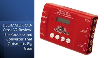 DECIMATOR MD-Cross V2 review: de compacte converter die grote apparaten te slim af is