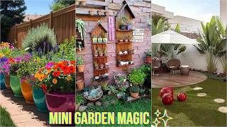 Modern garden delight || Elevate your outdoor oasis with contemporary elegance ideas