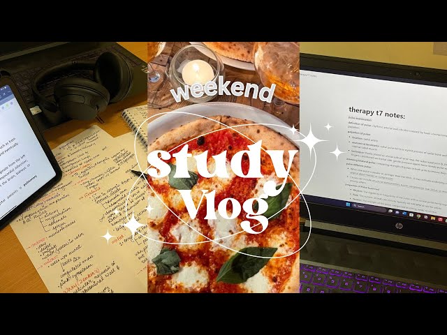 study vlog ✧˖°🌷📎⋆ ˚｡⋆୨୧˚ #studyvlog #student