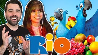 RIO IS AMAZING! Rio Movie Reaction First Time Watching! I WANNA PARTY