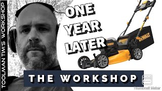 DEWALT CORDLESS MOWER  Was It Worth It (One Year Later Review)