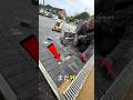 レンガ1個で3つの隙間を埋めた職人！ 😲#ショート動画