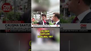 Türkiye En Uzun Çalışma Saatleriyle Zirvede! Peki Çalışma Saatleri Kısaltılmalı Mı? #Shorts