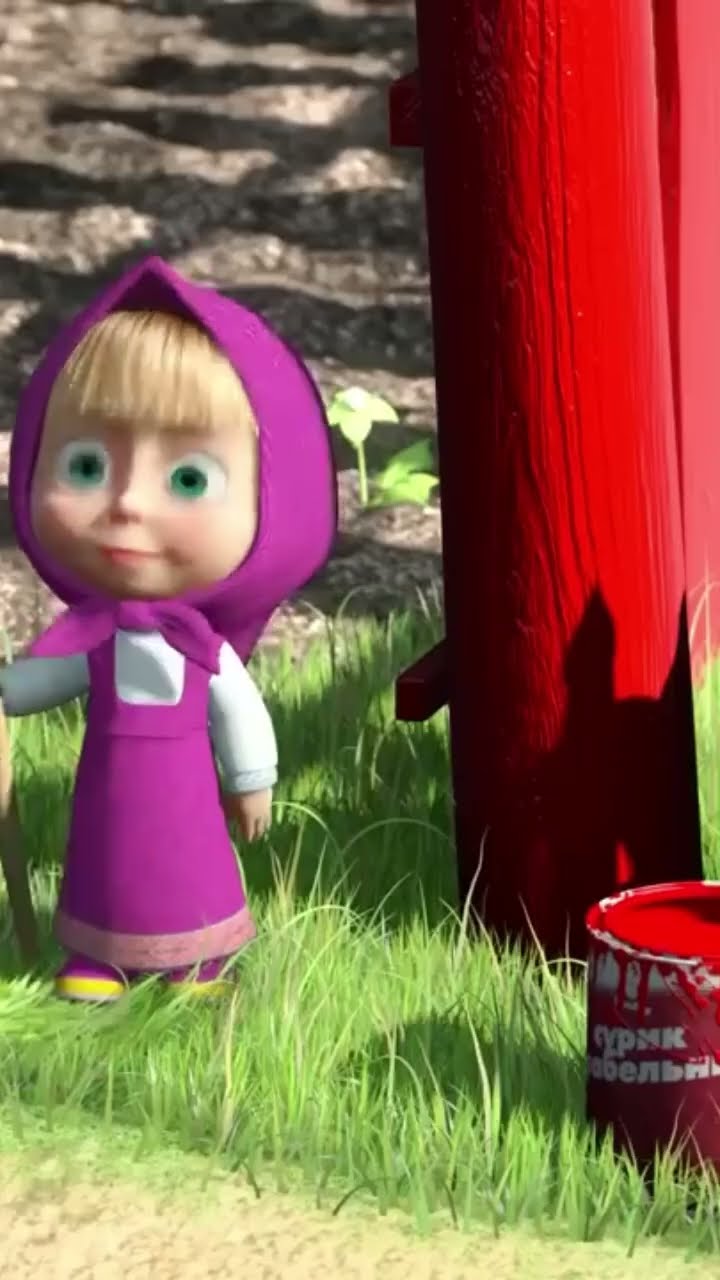 Червоний, помаранчевий чи зелений? ??? #Shorts #машатаведмiдь #MashaBearUkr #mashaandthebear
