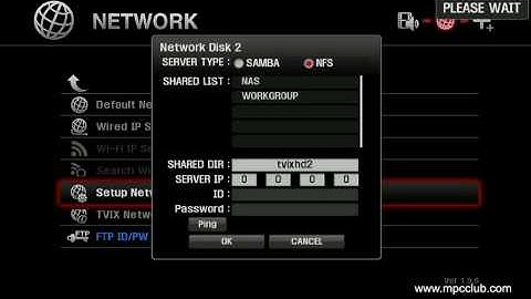 DvICo TViX N1/6600 SMB and NFS Demo