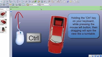 Tip - Rotate 3D view like a turntable