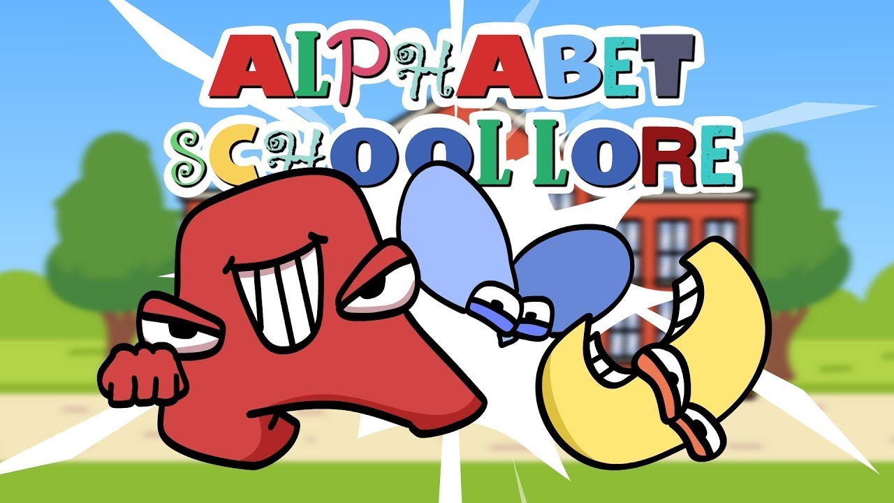 Alphabet Reverse Plush toy All Letter FROM O BUT THEY ALPHABET SCHOOL LORE 3