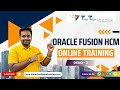 Oracle Fusion HCM | Oracle Fusion Cloud HCM Online Training | Oracle HCM Online Demo-2 #triotech