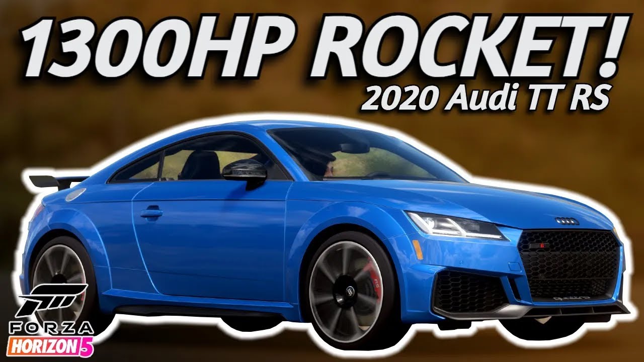 2JZ POWERED JELLY BEAN! | Forza Horizon 5 Audi TT RS | Build and