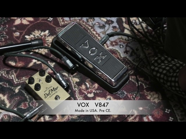 VOX V847 Made in USA Pre CE - YouTube