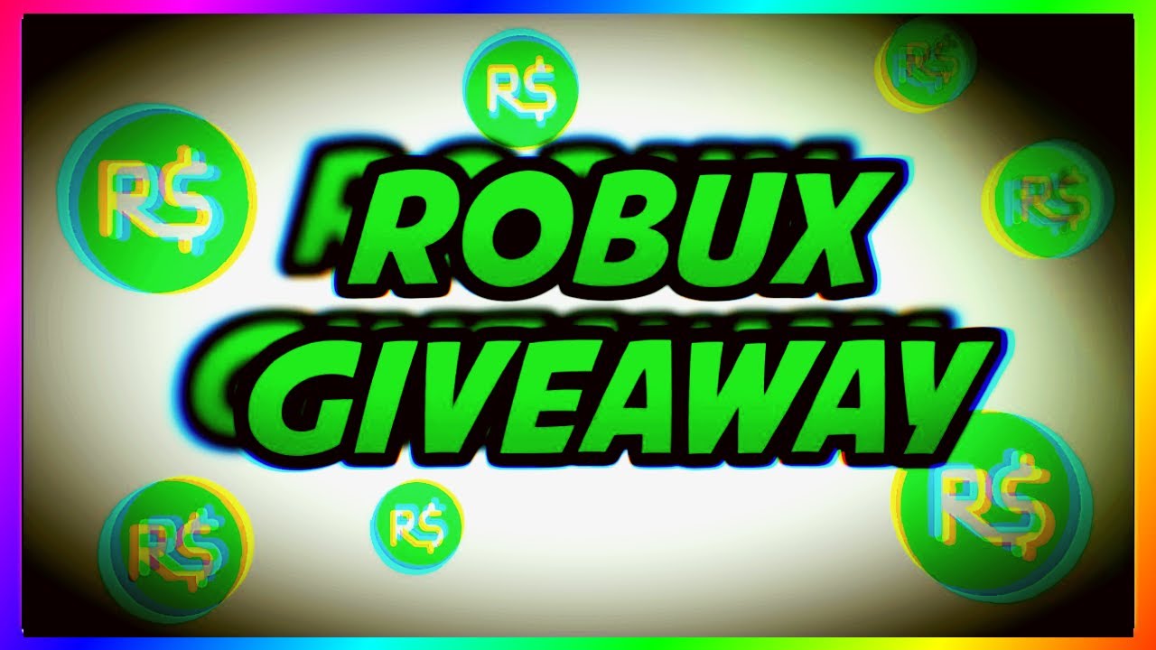 ROBUX GIVEAWAY!!! YouTube
