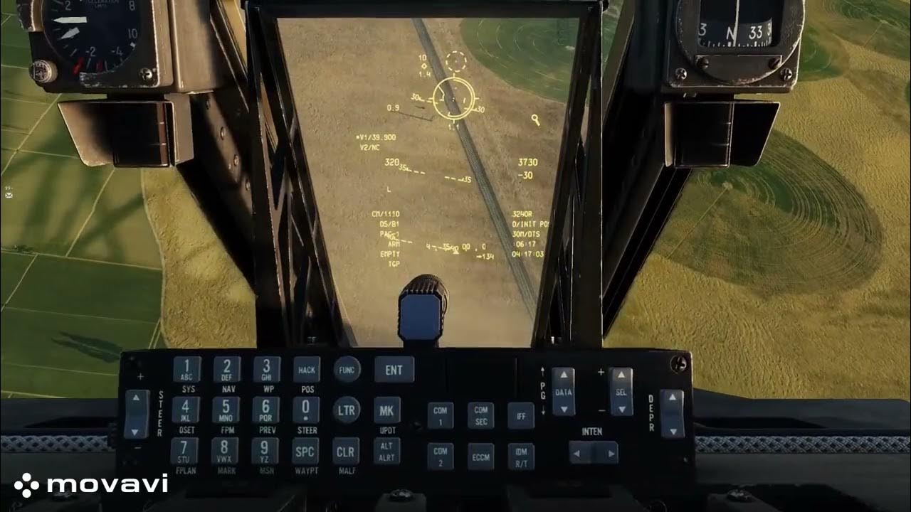DCS - Broadsword A-10 Gun Run - YouTube