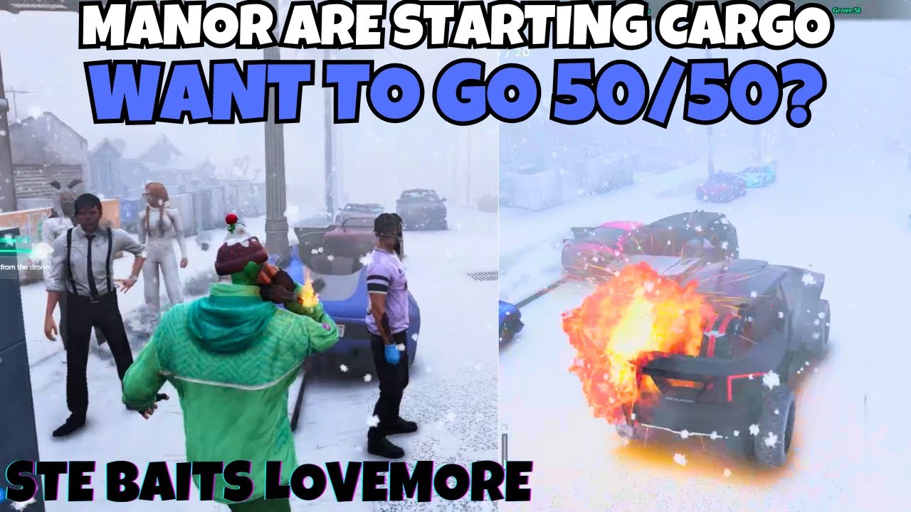 Ste Baits Lovemore About Manor Starting Cargo After Besties Check Grove | NOPIXEL 4.0 GTA RP