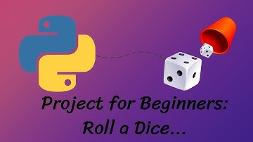 Python Project for Beginners: Rolling a Dice