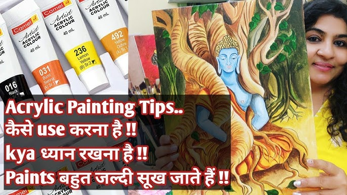 7 Tips for Acrylic Painting on Wood - Smiling Colors