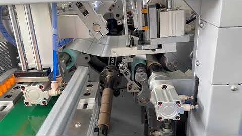 Working demonstration of Fully Automatic Die Cutting #slittingmachine(single-station system)