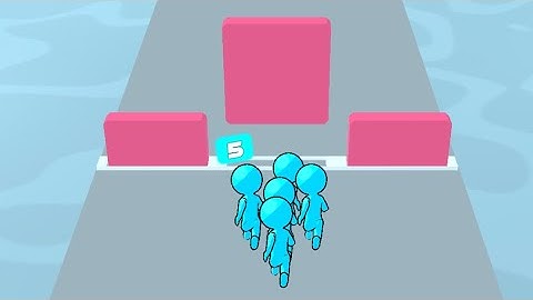 Runner Pusher - All Levels Gameplay Android, iOS