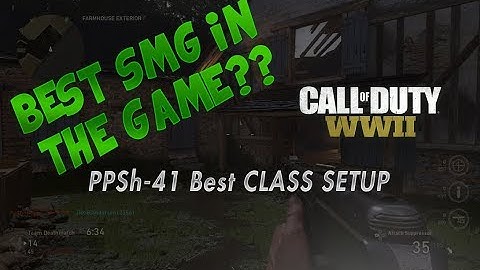 "Best Gun in the Game?" PPSh-41 BEST CLASS SETUP| CoD: World War II Private Beta Clips