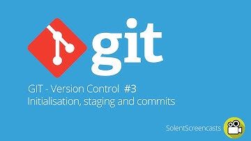GIT 3 (Version control) - initialisation, staging and commits