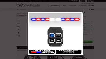 Video Demo: Visor Light Bars Interactive Player - by SpeedTech Lights!