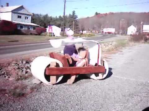 the flintstone mobile youtube