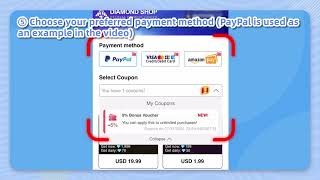 How to use diamond shop? Lords Mobile