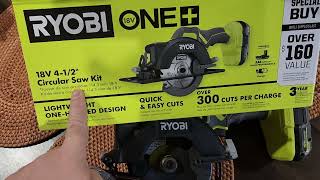 Ryobi Circular 4-1/2inch Saw