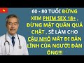 18+ VÀ NGƯỜI GIÀ: RANH GIỚI MONG MANH GIỮA KHOÁI CẢM VÀ HỦY HOẠI! SỨC KHỎE NGƯỜI CAO TUỔI