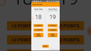 An android app -Court Counter screenshot 5